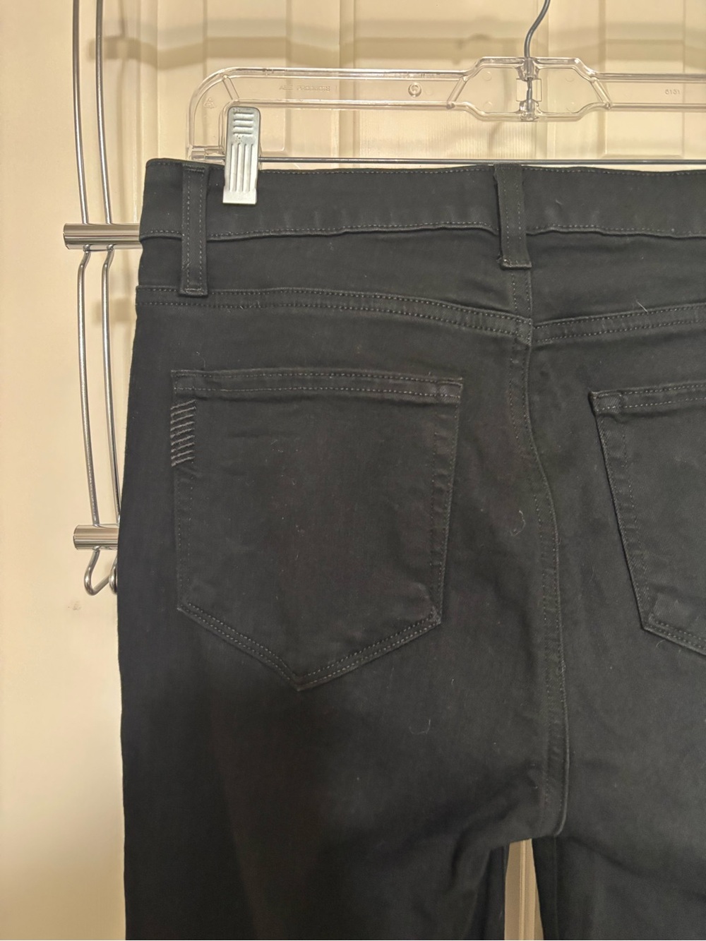 PAIGE Black Straight-Leg Women's Jeans - Picture 3 of 4